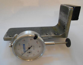 Dial Indicator for Cutter height adjustment 