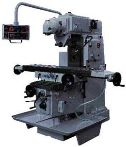 Photo of Lagun FCM-152 Universal Horizontal Milling Machine with Power Over Arm Spindle
