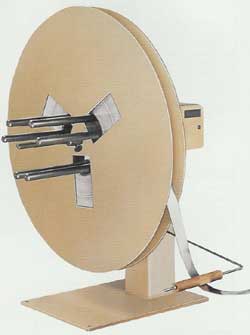 Photo of Durant motorized core stock reel with coil disc.