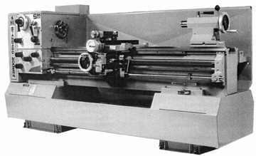 Picture of Standard-Modern 16 inch Lathe Machine made in Canada for American Machine Tools